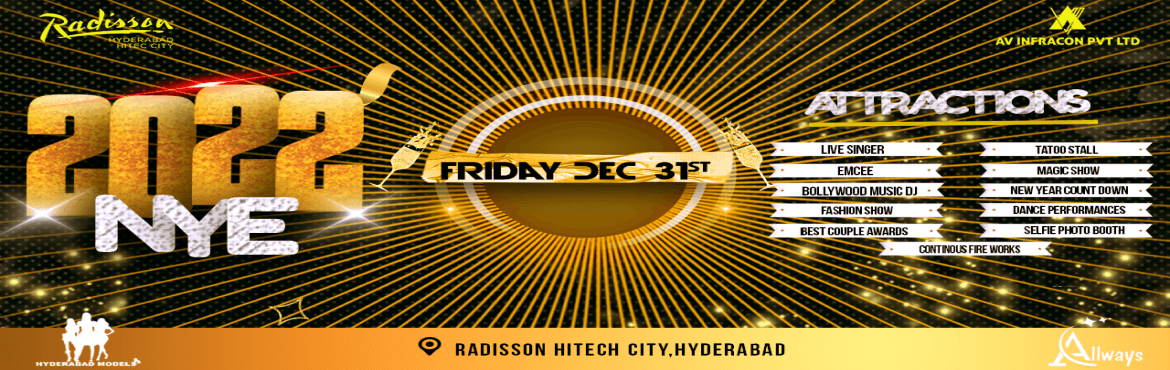 New Year Eve 2022 at Radisson