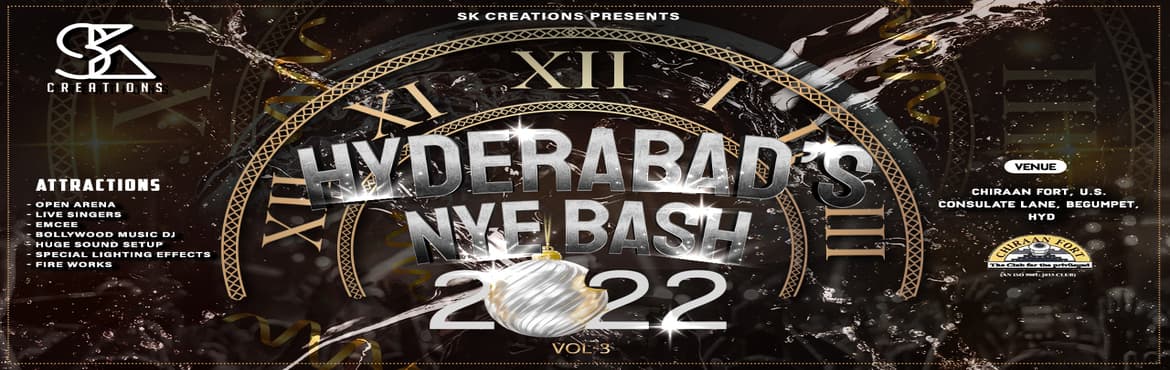 HYDERABADS NYE BASH 2022 (OPEN AIR)