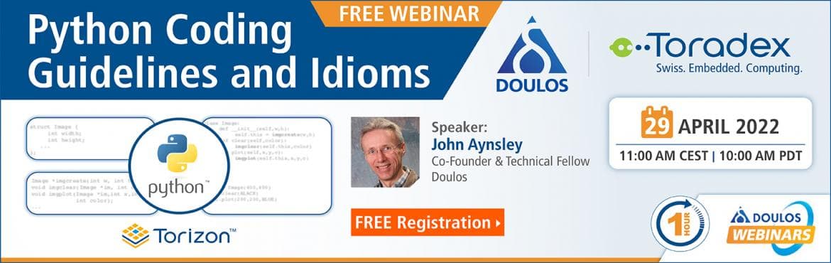 Webinar: Python Coding Guidelines and Idioms