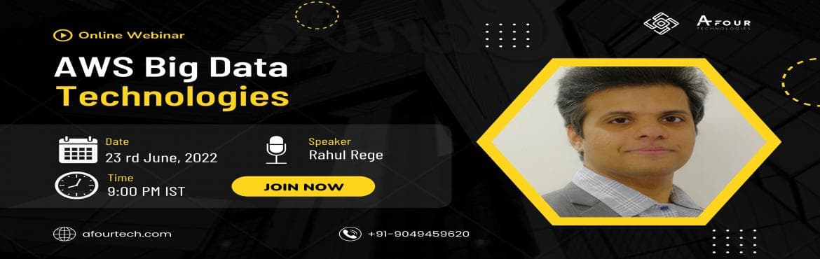 Webinar on AWS Big Data Technologies