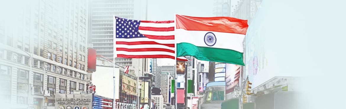 The Indian Khadi National Flag Hoisting At Times Square NY