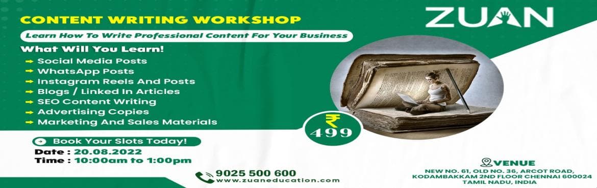 Content Writing Workshop