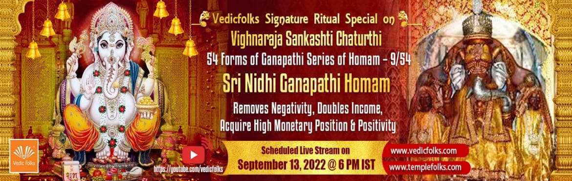 Vighnaraja Sankashti Chaturthi - Sri Nidhi Ganapathi Homam