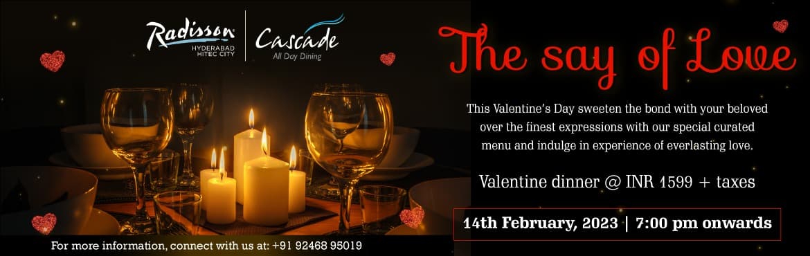 Valentines Dinner @ Cascade