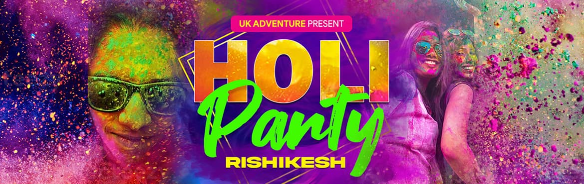 Holi Party in Rishikesh Adventure Camp