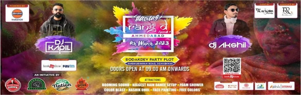 Rang De Ahmedabad - Holi Party 2023