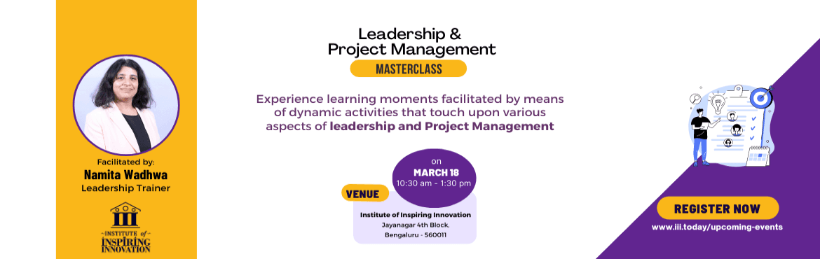 Leadership and Project Management Masterclass