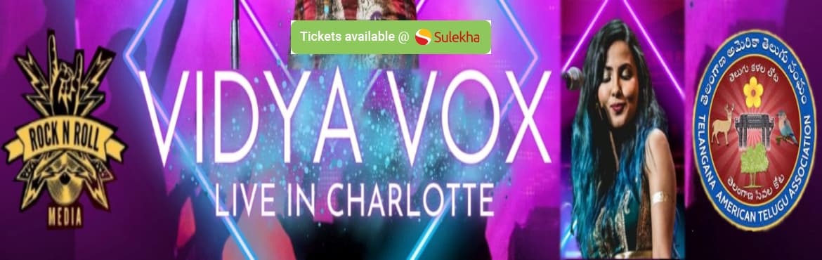 Vidya Vox Live In Charlotte