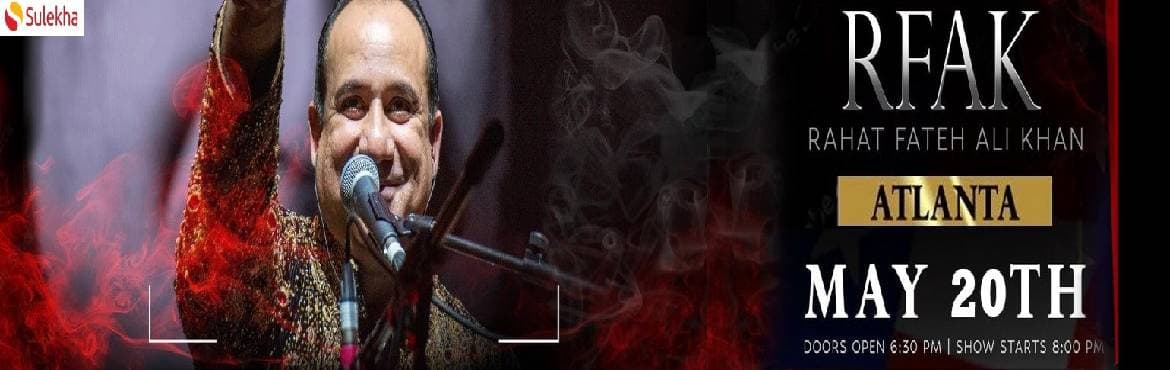 Up Close and Personal with Rahat Fateh Ali Khan in Atlanta