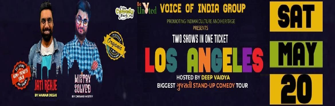 The Comedy Factory - Biggest Gujarati Standup Comedy Tour