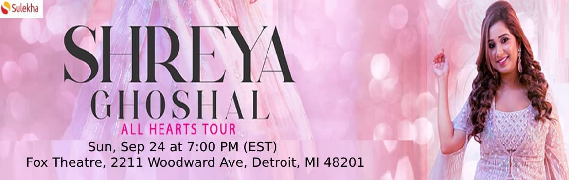 Shreya Ghoshal Live In Detroit 2023