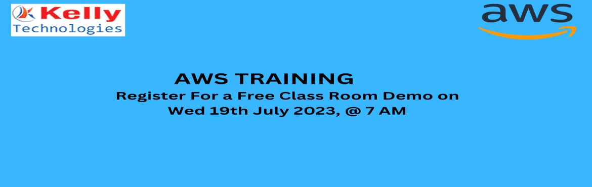 Join Us for AWS Free Classroom Demo Session on WED 19th July 2023 @ 7AM
