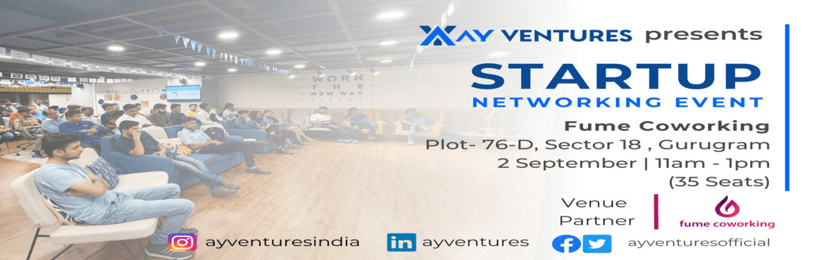 Startup Networking Event by AY Ventures