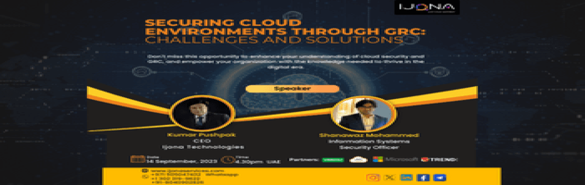 Webinar on Securing cloud environments through GRC: Challenges and solutions