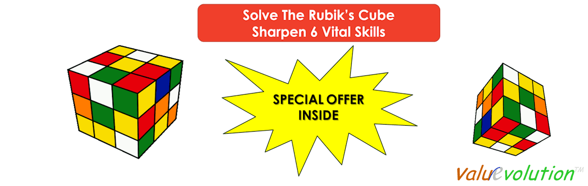Solve The Rubik Cube, Sharpen 6 Vital Skills