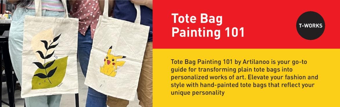 Tote Bag Painting 101 by Artilanoo