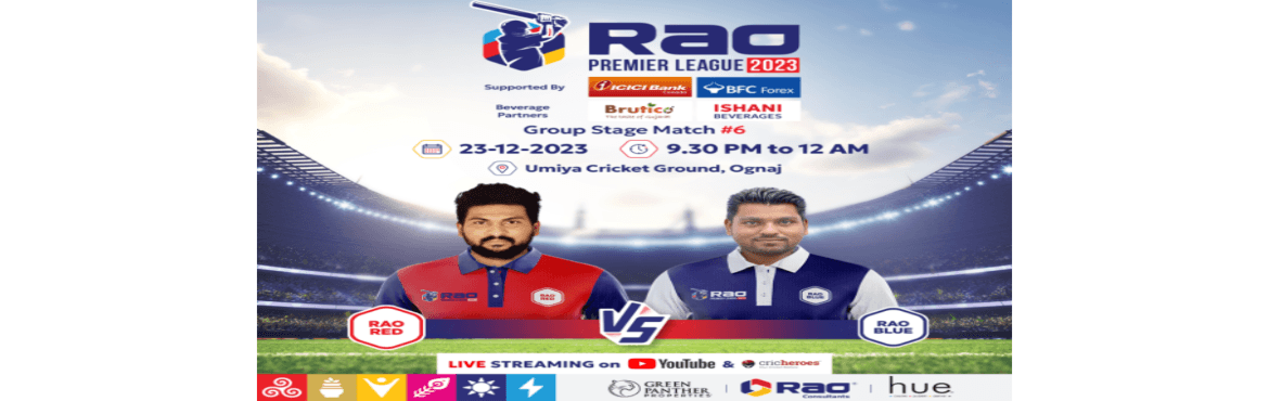 Rao Premier League 2023 - Match 6