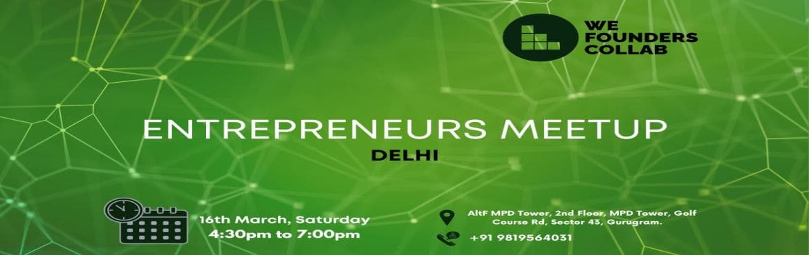 We Founders Collab Entrepreneurs Meetup