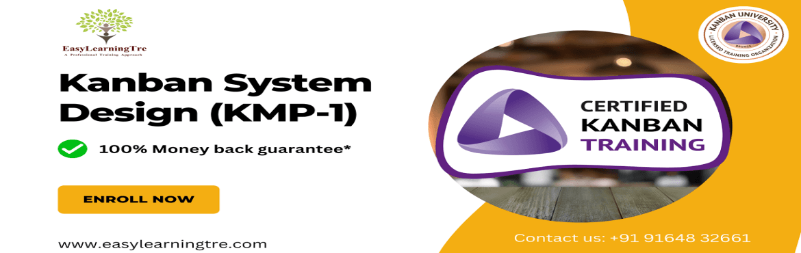KMP1: Kanban System Design (KSD) Training and Certification 22-23 June 2024 by EasyLearningTre