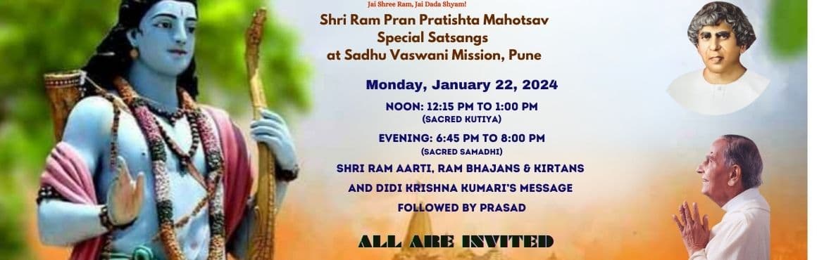 Shree Ram Pran Pratishtha Mahotsav in Pune