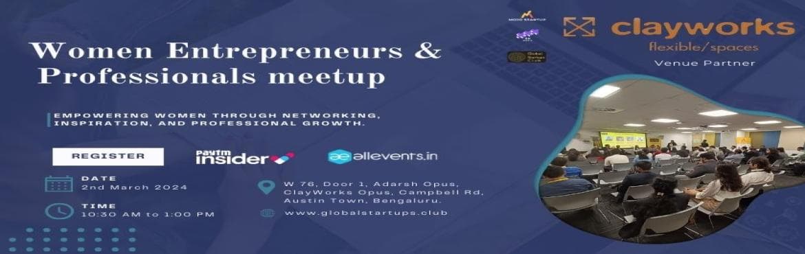 WOMEN ENTREPRENEURS AND PROFESSIONALS MEETUP