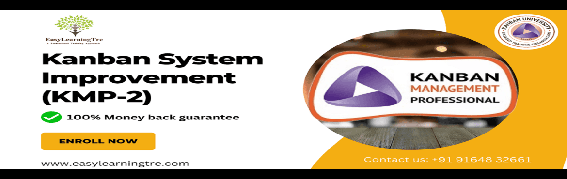 Kanban System Improvement (KSI) Certification on 29-30 June 2024 by EasyLearningTre
