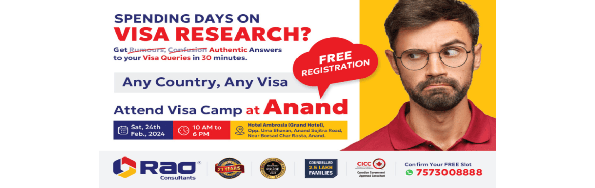 Visa Camp at Anand - Rao Consultants