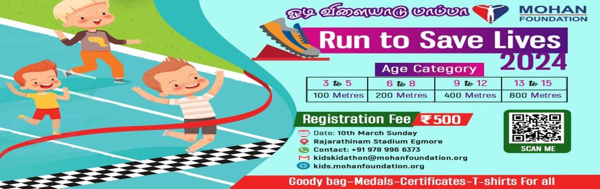 RUN TO SAVE LIVES - Kids Marathon