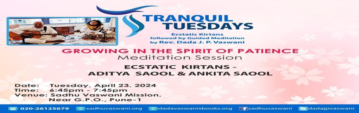 Meditation on Patience in Pune | Tranquil Tuesdays