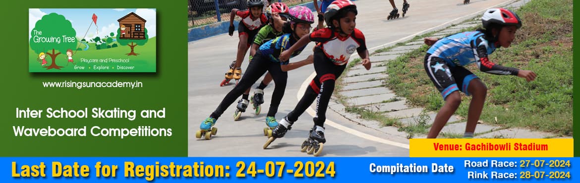 THE GROWING TREE , INTER SCHOOL ROLLER SPEED SKATING COMPETITION 2024