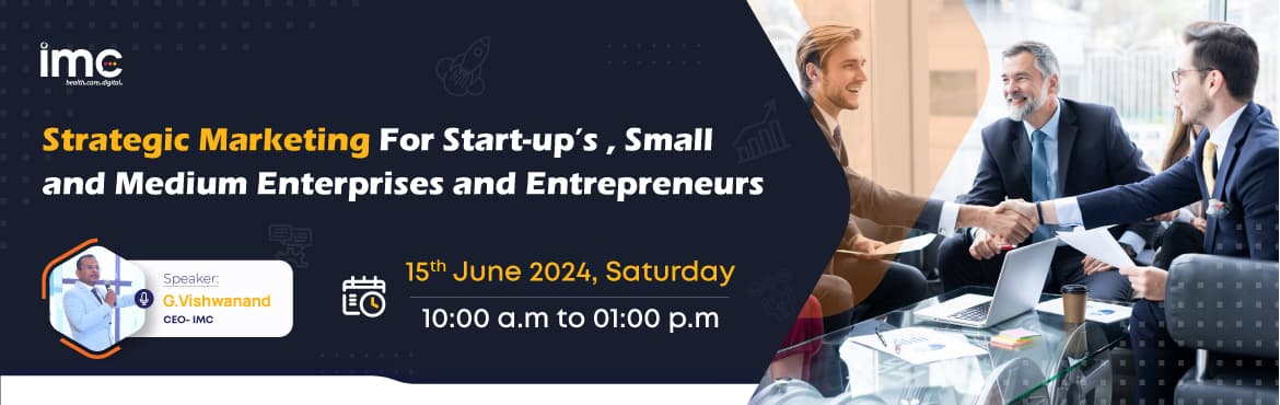 Strategic Marketing For Start-ups Small and Medium Enterprises and Entrepreneurs