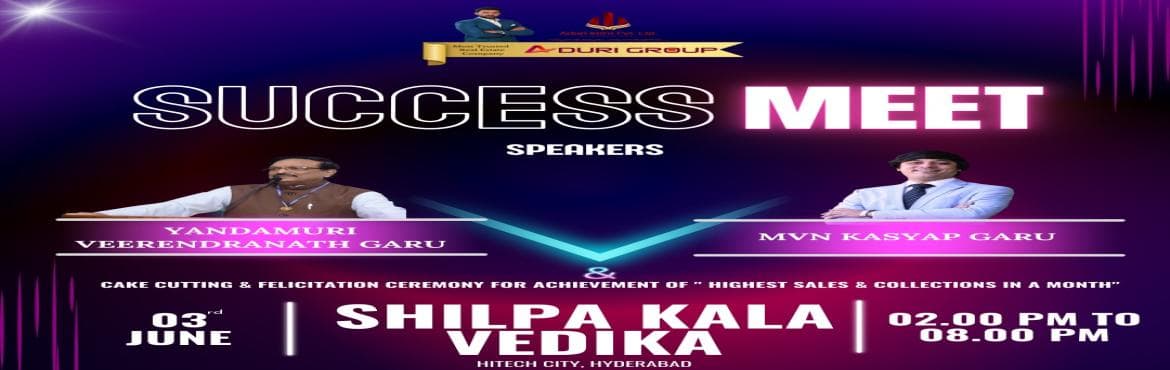 ZERO INVESTMENT BUSINESS OPPURTUNITY MEET @ SILPAKALA VEDIKA HYDERABAD