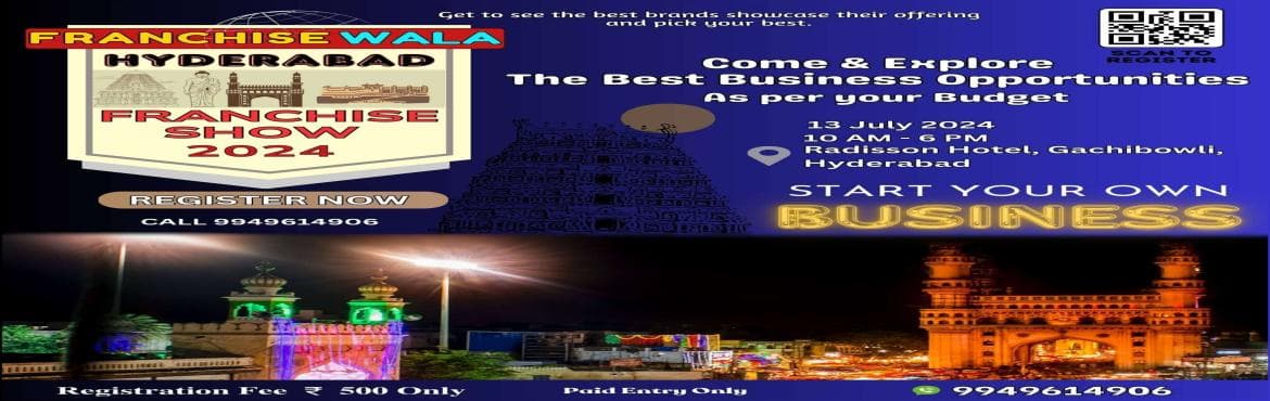 The Best Franchise Expo 2024 - Hyderabad