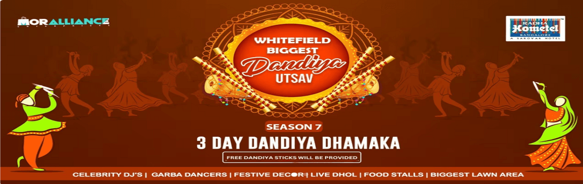 Whitefield and Bangalore Dandiya Event Season 7