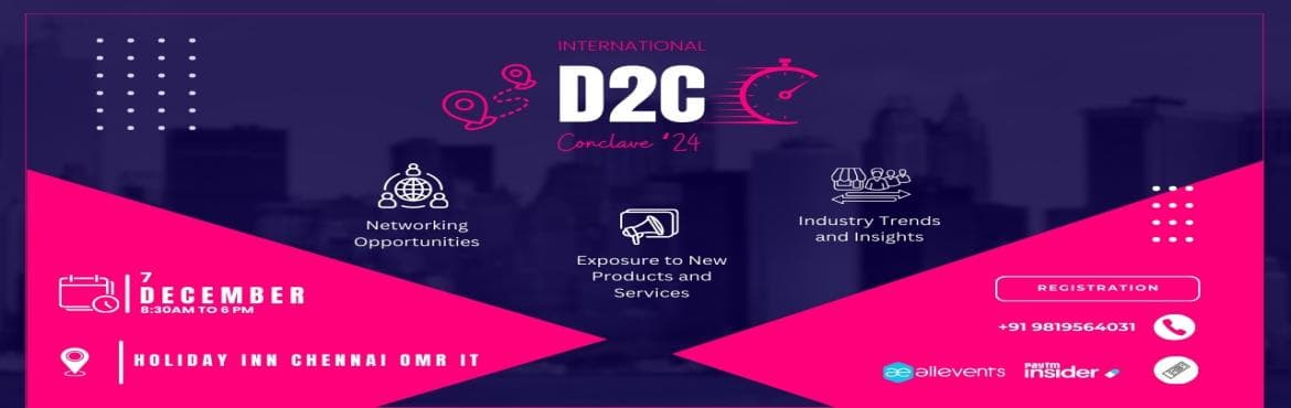 International D2C Conclave 2024 Chennai