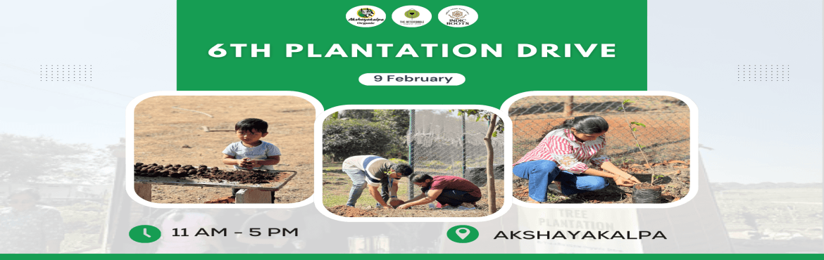 Tree Plantation Drive by The Affordable Organic Store