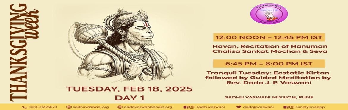 Thanksgiving in February in Pune | Gratitude Meditation
