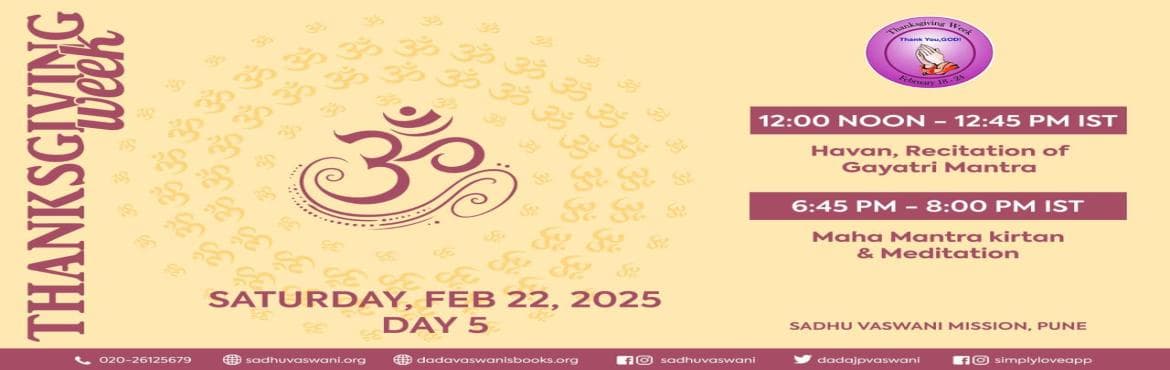 Maha Mantra Kirtan and Meditation in Pune