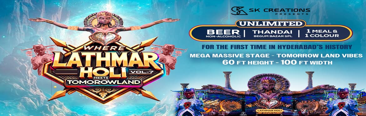 Lathmar Holi 2025 Vol 7 Hyderabads Biggest Holi Carnival