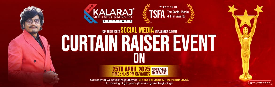 Indias Biggest Influencer Summit 7th Edition of TSFA Curtain Raiser