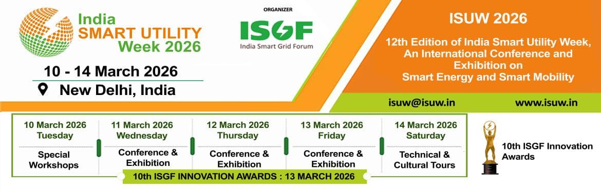 INDIA SMART UTILITY WEEK 2026