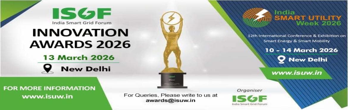ISGF INNOVATION AWARDS 2026