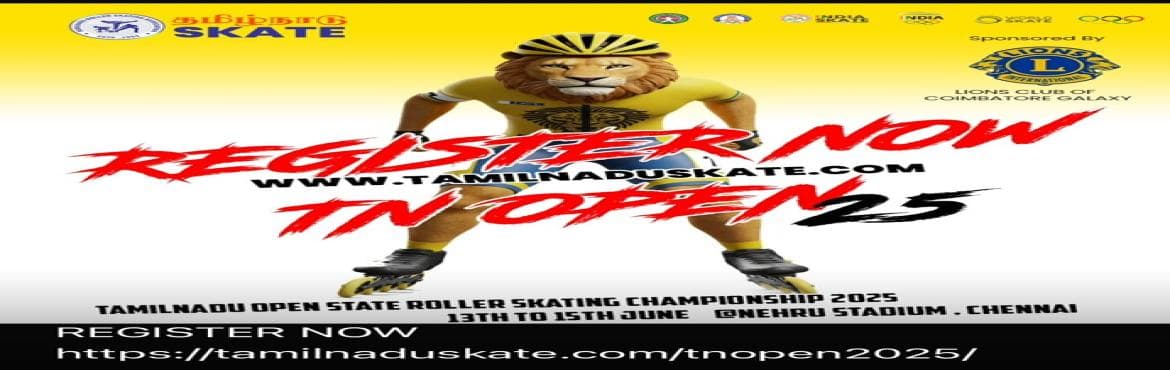 TamilNadu Open Roller Speed Skating Championship 2025