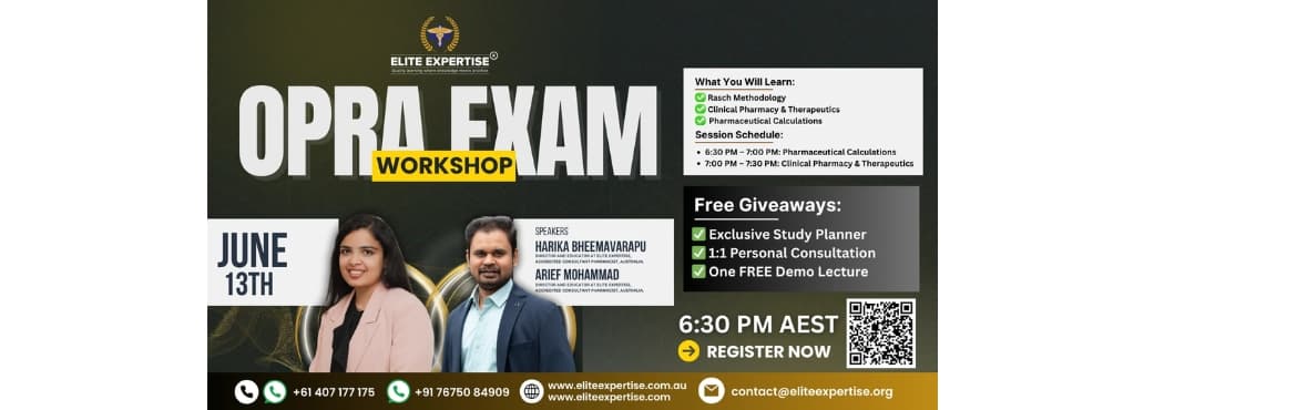 Join Our OPRA EXAM Workshop Live Webinar