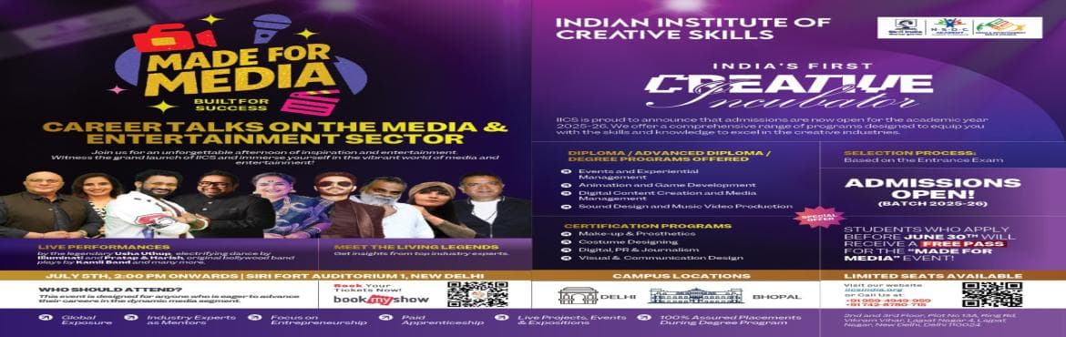 Made for Media by Indian Institute of Creative Skills
