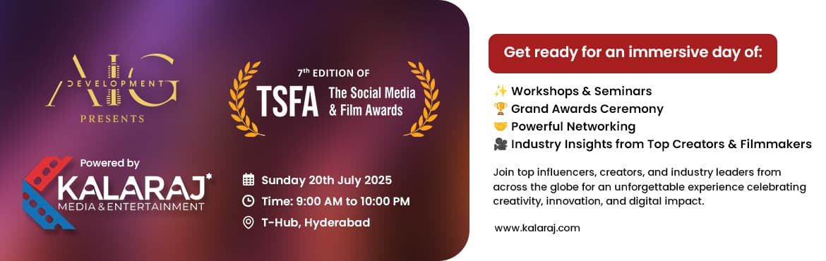 The Social Media and Film Awards (TSFA) BIGGEST INFLUENCERS SUMMIT