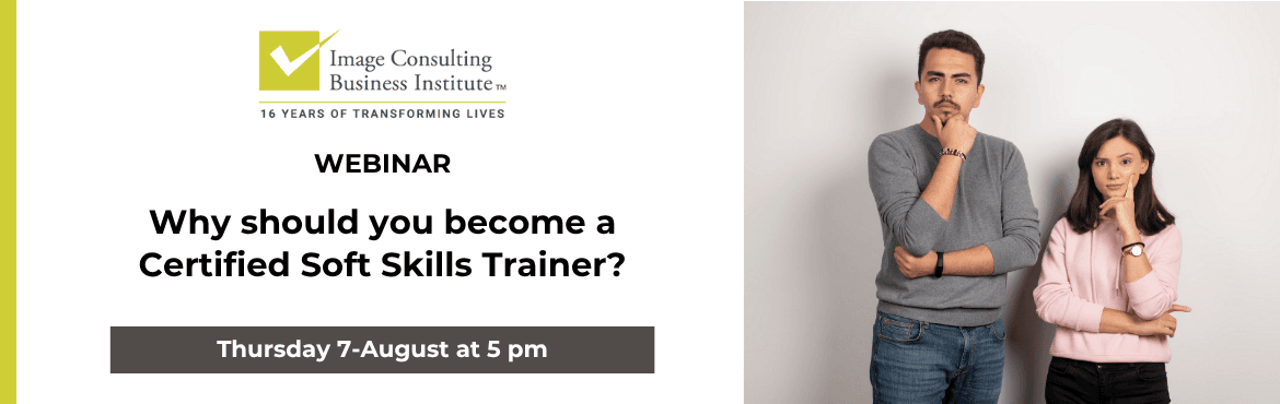 Why should you become a Certified Soft Skills Trainer? (Presented By: Prachi Bothra)