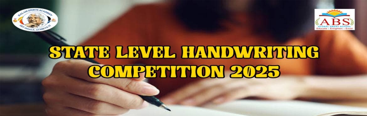 State Level Hand Writing Competition Oct 2025