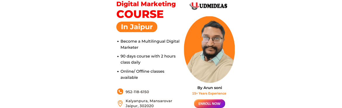 Udmideas Digital marketing Course Workshop in Mansarovar