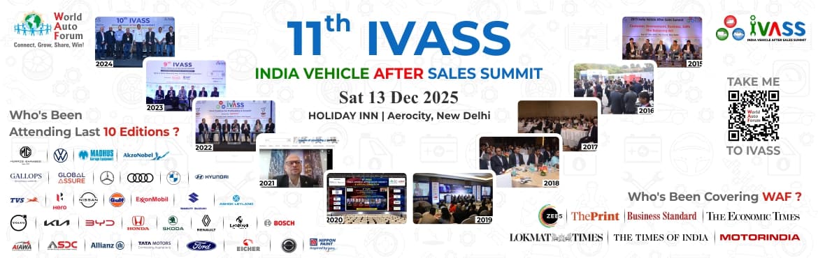 11th IVASS India Vehicle After Sales Summit by World Auto Forum